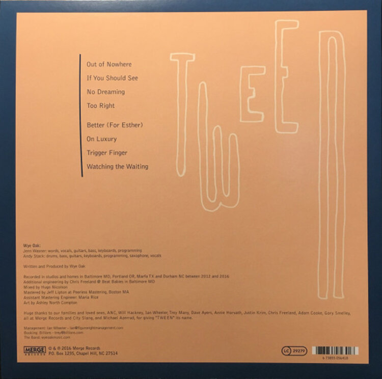 Rock / Indie / Alternative Wye Oak - Tween LP