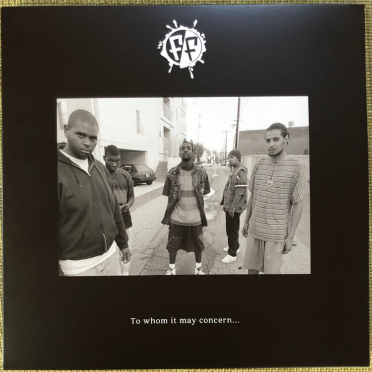 Hip Hop Freestyle Fellowship - To Whom It May Concern LP