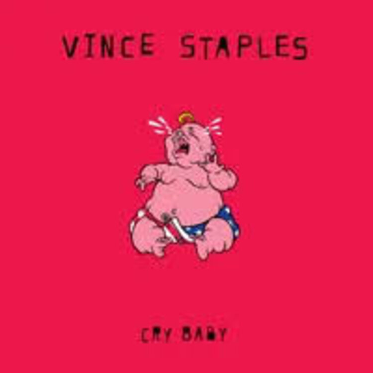 Hip Hop Staples, Vince - Cry Baby LP (pink)