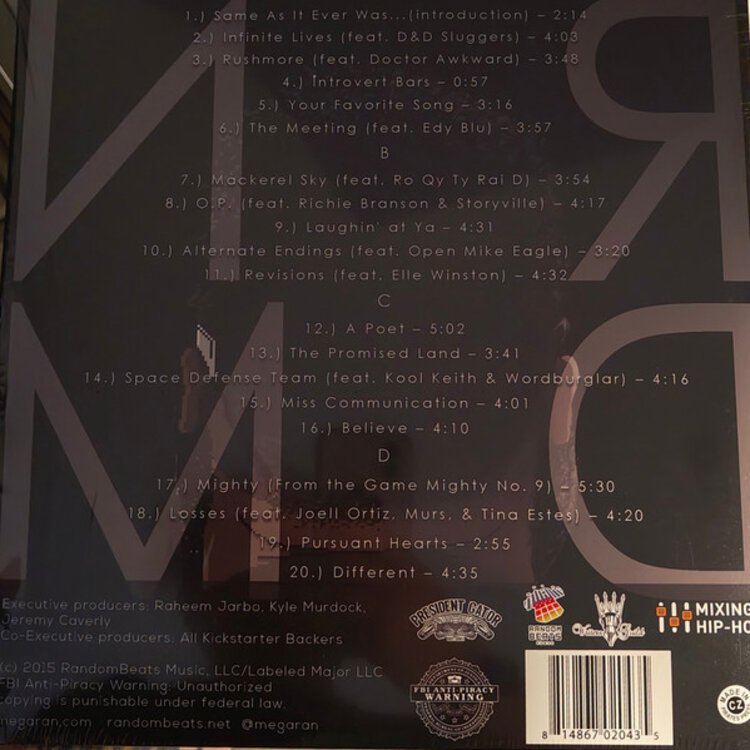 Hip Hop Mega Ran - Rndm (10 year)