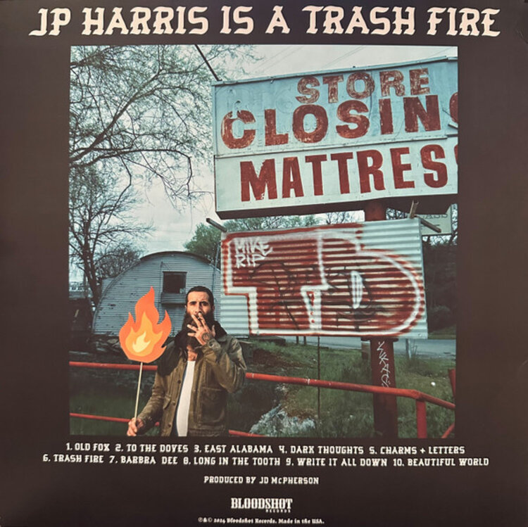 Country / Folk Harris, JP - is a Trash Fire LP