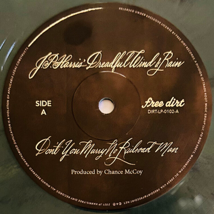 Country / Folk Harris, J.P. Dreadful Wind & Rain - Don’t You Marry No Railroad Man