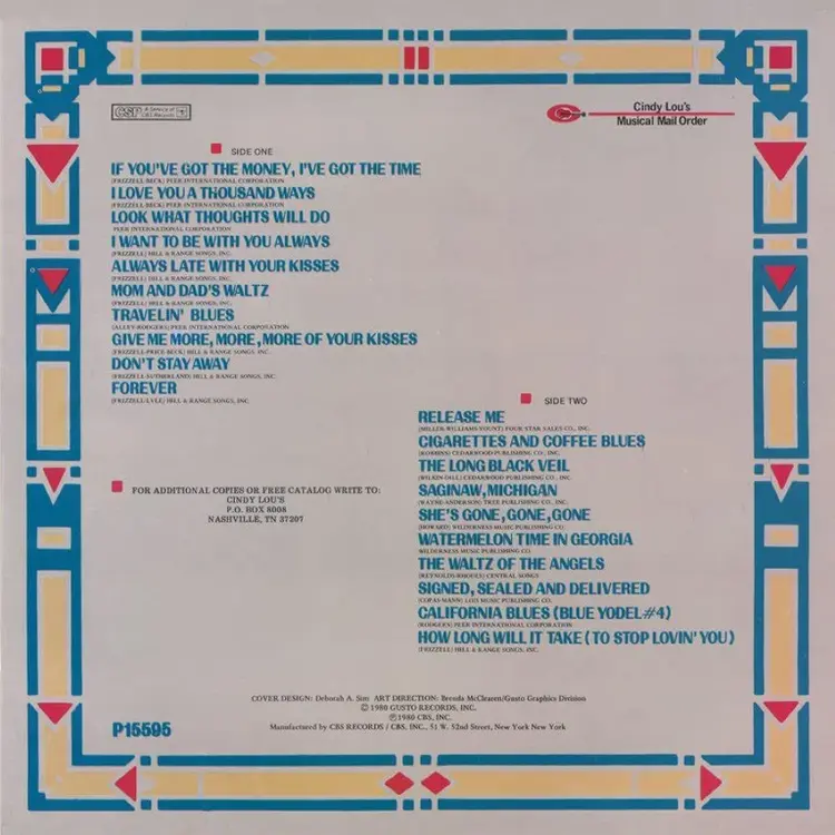Country / Folk Frizzell, Lefty - Lefty's 20 Golden Hits LP