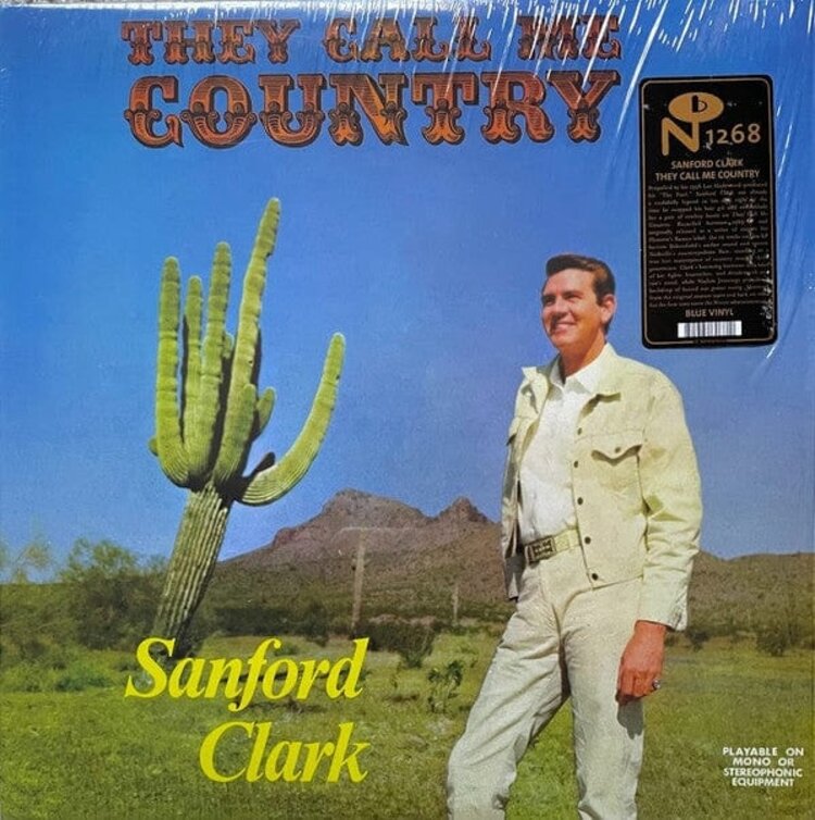 Clark, Sanford - They Call Me Country LP (blue)