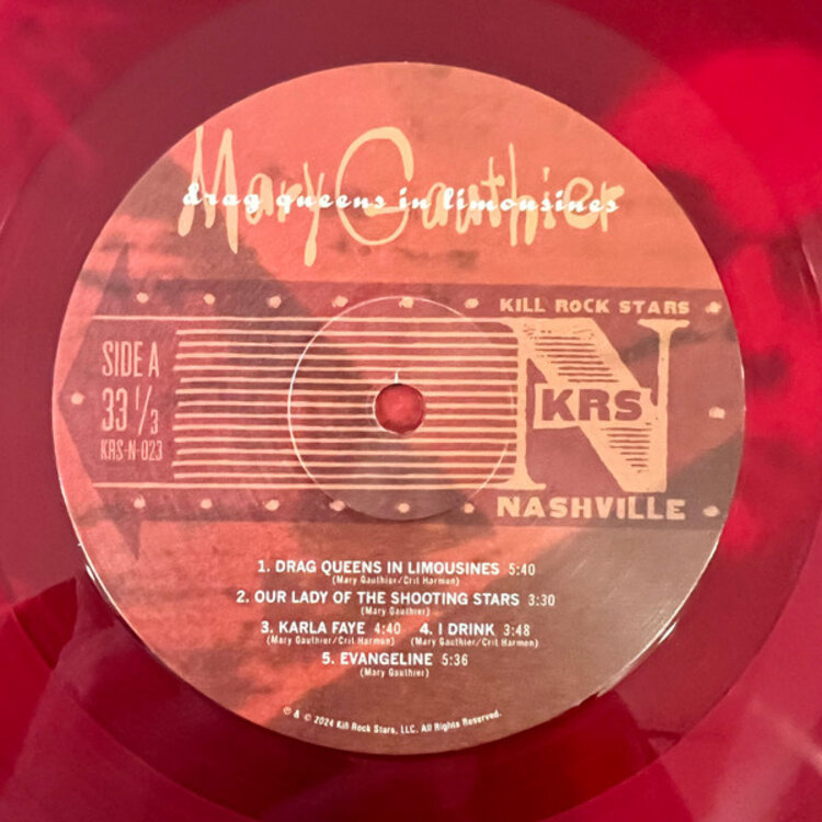 Country / Folk Gauthier, Mary - Drag Queens In Limousines LP (ruby red)