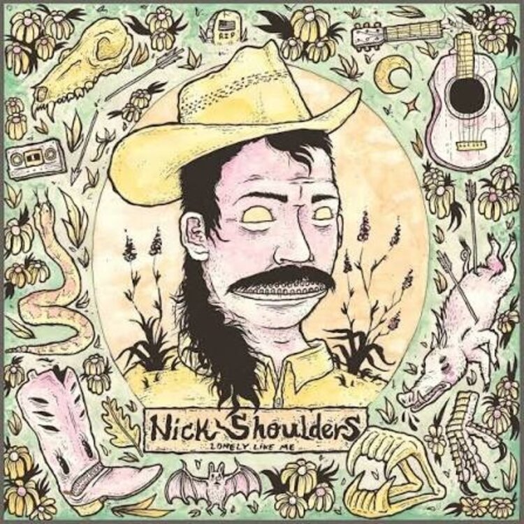 Country / Folk Shoulders, Nick  -Lonely Like Me LP (green)