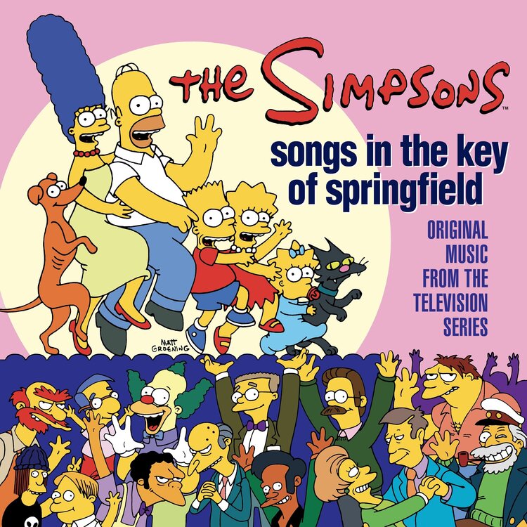Soundtracks Simpsons - Songs In The Key Of Springfield - O.S.T. LP