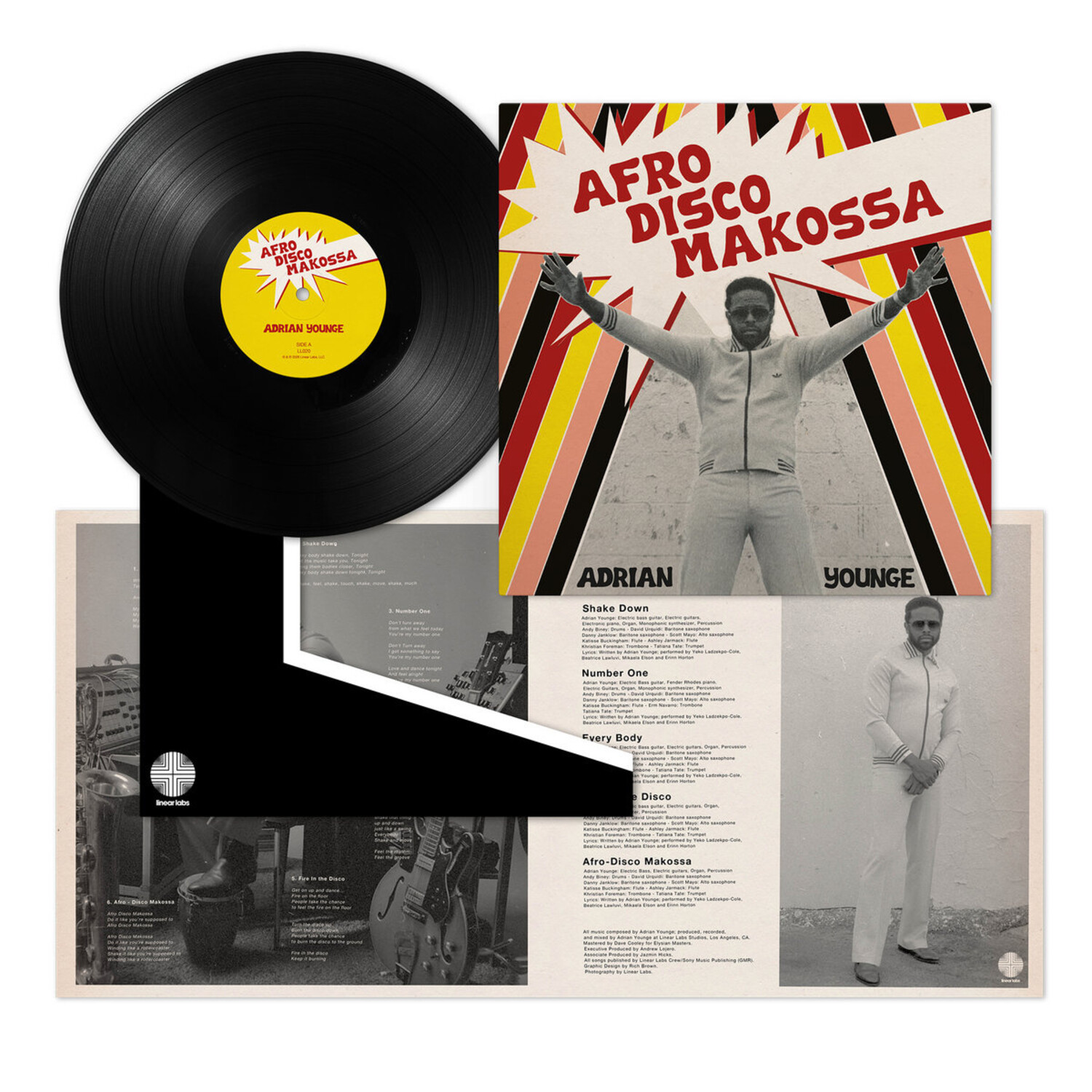 Adrian Younge - Afro-Disco Makossa LP - Stinkweeds Records