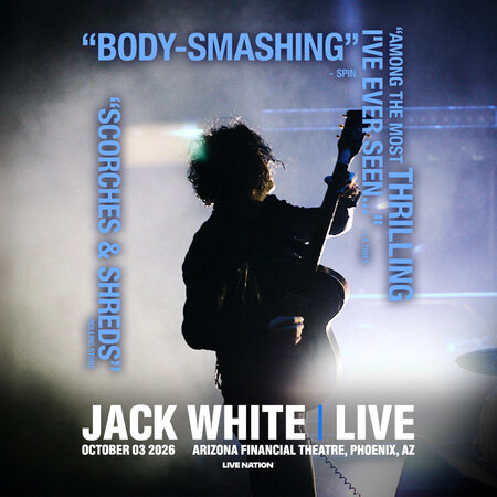 Jack White Ticket Giveaway