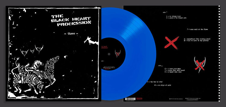 (10/30/26) Black Heart Procession - Three LP (blue)