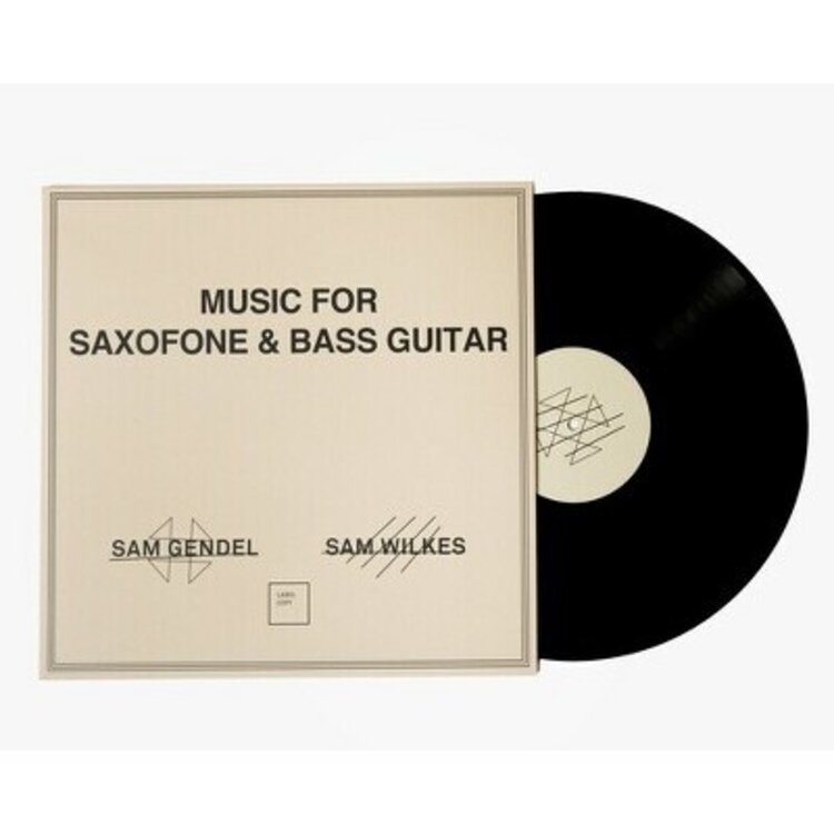 Jazz Gendel, Sam - Wilkes, Sam - Music For Saxofone & Bass Guitar LP