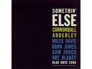 Jazz Cannonball Adderley - Somethin Else (Blue Note Essentials Series) LP