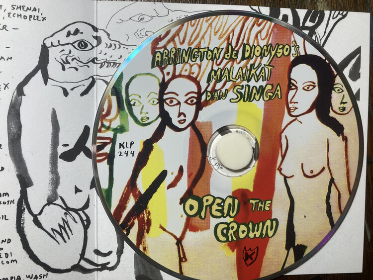 Rock / Indie / Alternative Dionyso, Arrington de and Malaikat Dan Singa - Open the Crown
