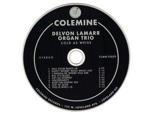 Delvon Lamarr Organ Trio - Cold as Weiss CD
