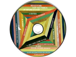 Sufjan Stevens - Reflections For Two Pianos CD