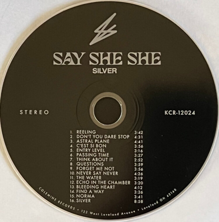 Say She She - Silver CD