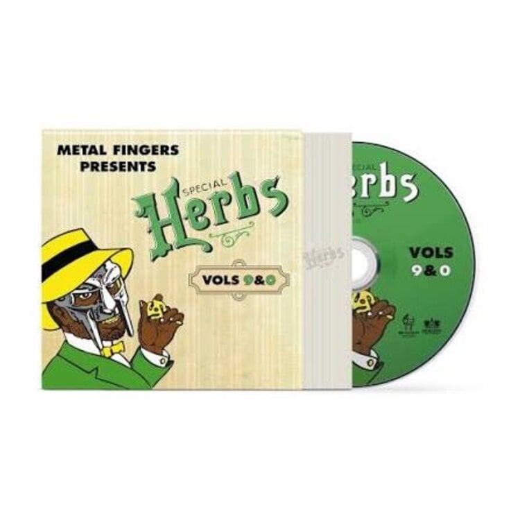 MF DOOM 'Metal Fingers Presents: Special Herbs Vol. 9 & 0' CD