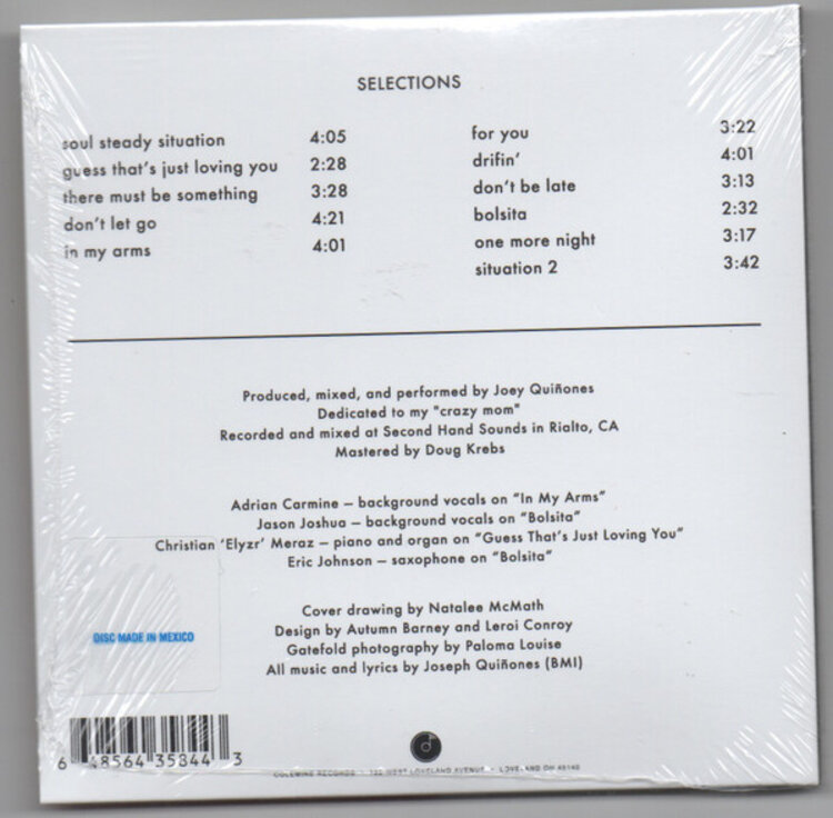 Joey Quiñones 'Inna Soul Steady Situation' CD