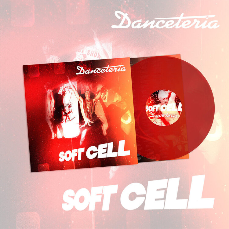 Electronic Soft Cell - Danceteria (Iex) Clear Red LP