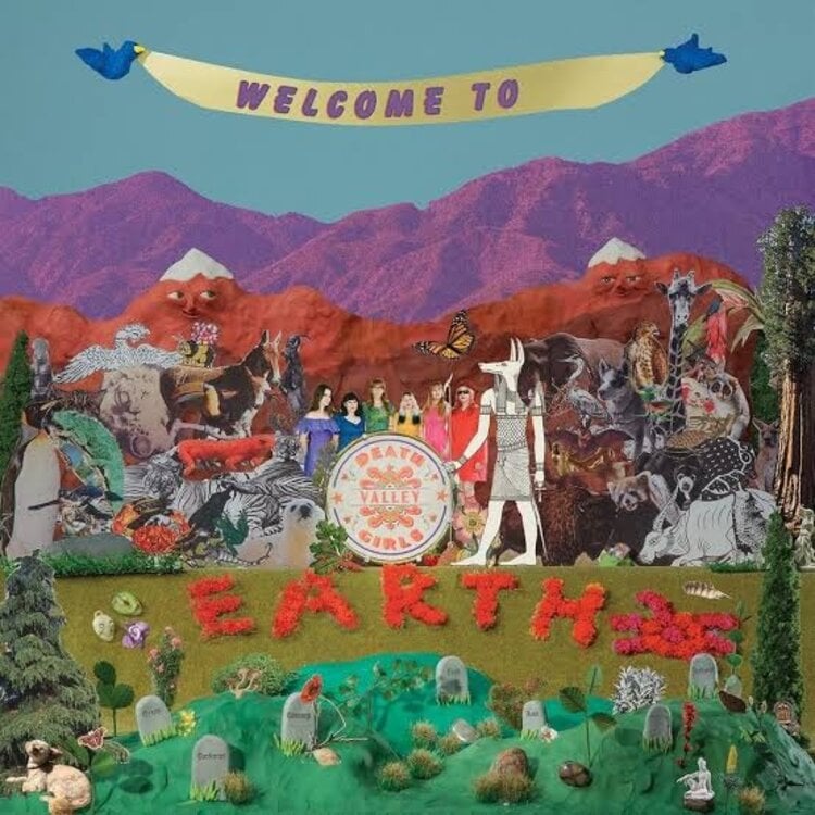 Rock / Indie / Alternative Death Valley Girls - Welcome to Earth LP (Coke Bottle Green)