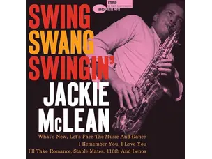 Jazz Jackie Mclean - Swing Swang Swingin (Blue Note Classic Vinyl Ed) LP