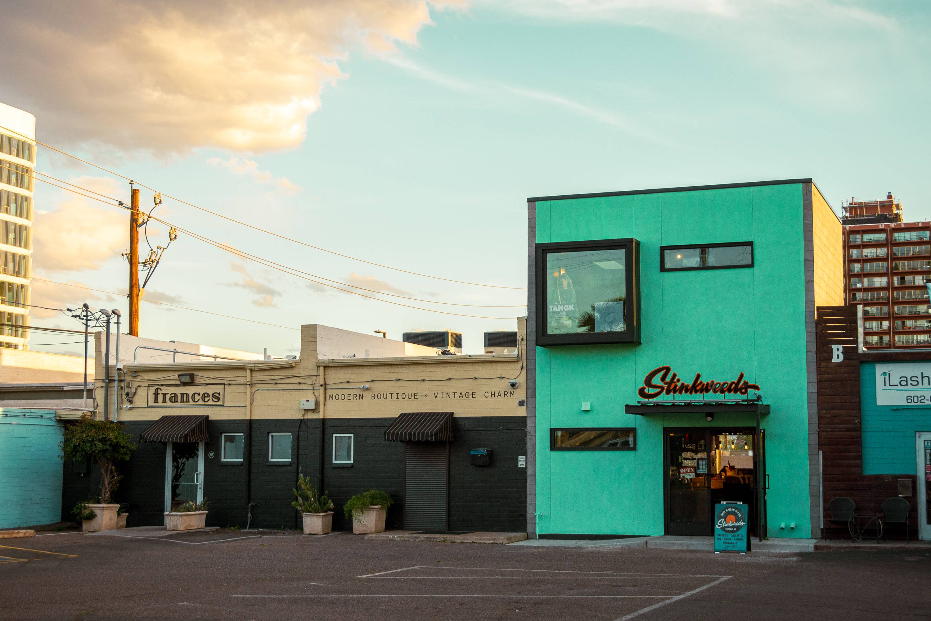 Stinkweeds record store in Phoenix, Arizona