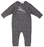 Miles Baby miles baby “born to sleigh” playsuit