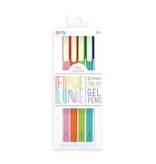 ooly ooly fine line gel pens, set of 6