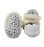 Zutano zutano fleece & furry booties