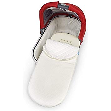 Uppababy UPPAbaby bassinet mattress cover, white