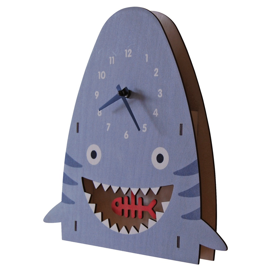 modern moose modern moose shark pendulum clock