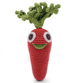 myum organic hand crocheted rattle buddy (multiple styles)