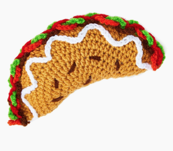 silk road bazaar crocheted snack rattles