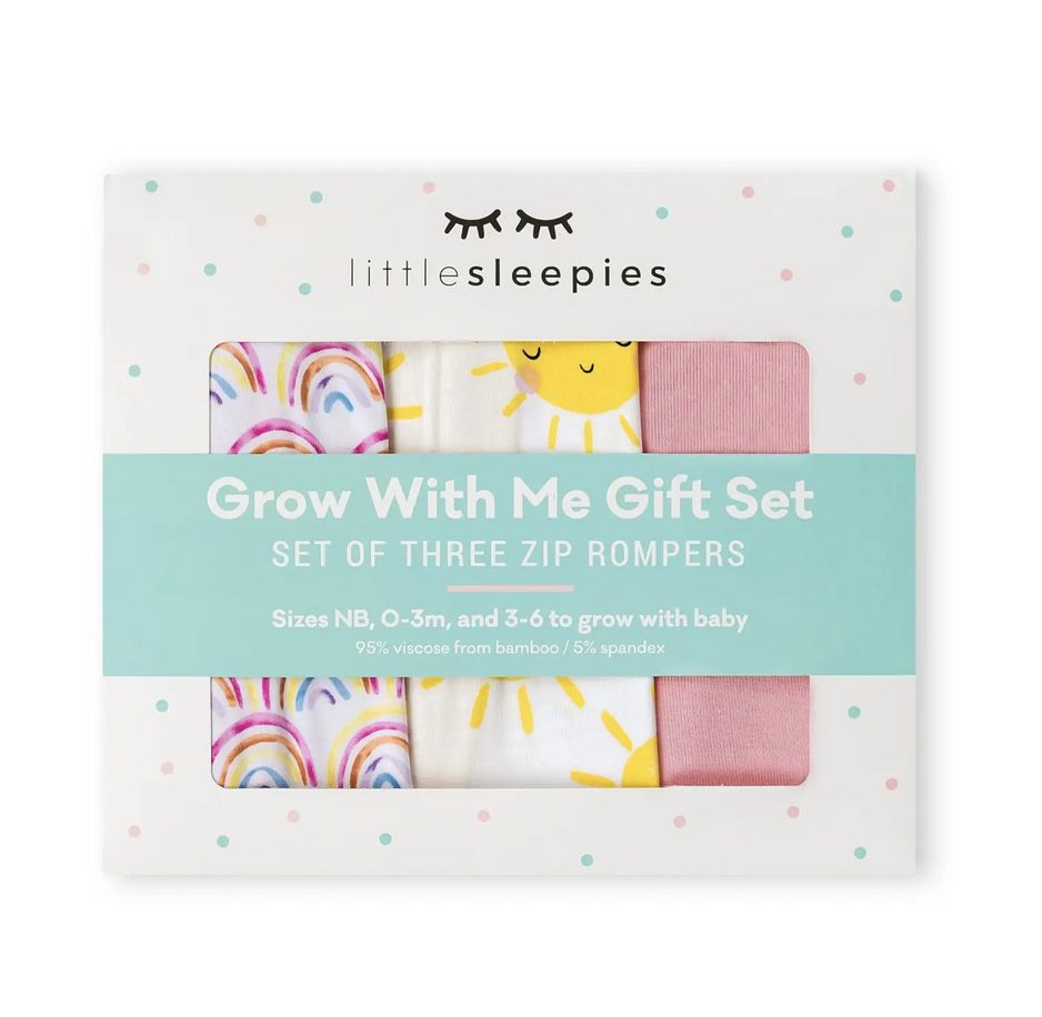 little sleepies little sleepies grow with me gift sets