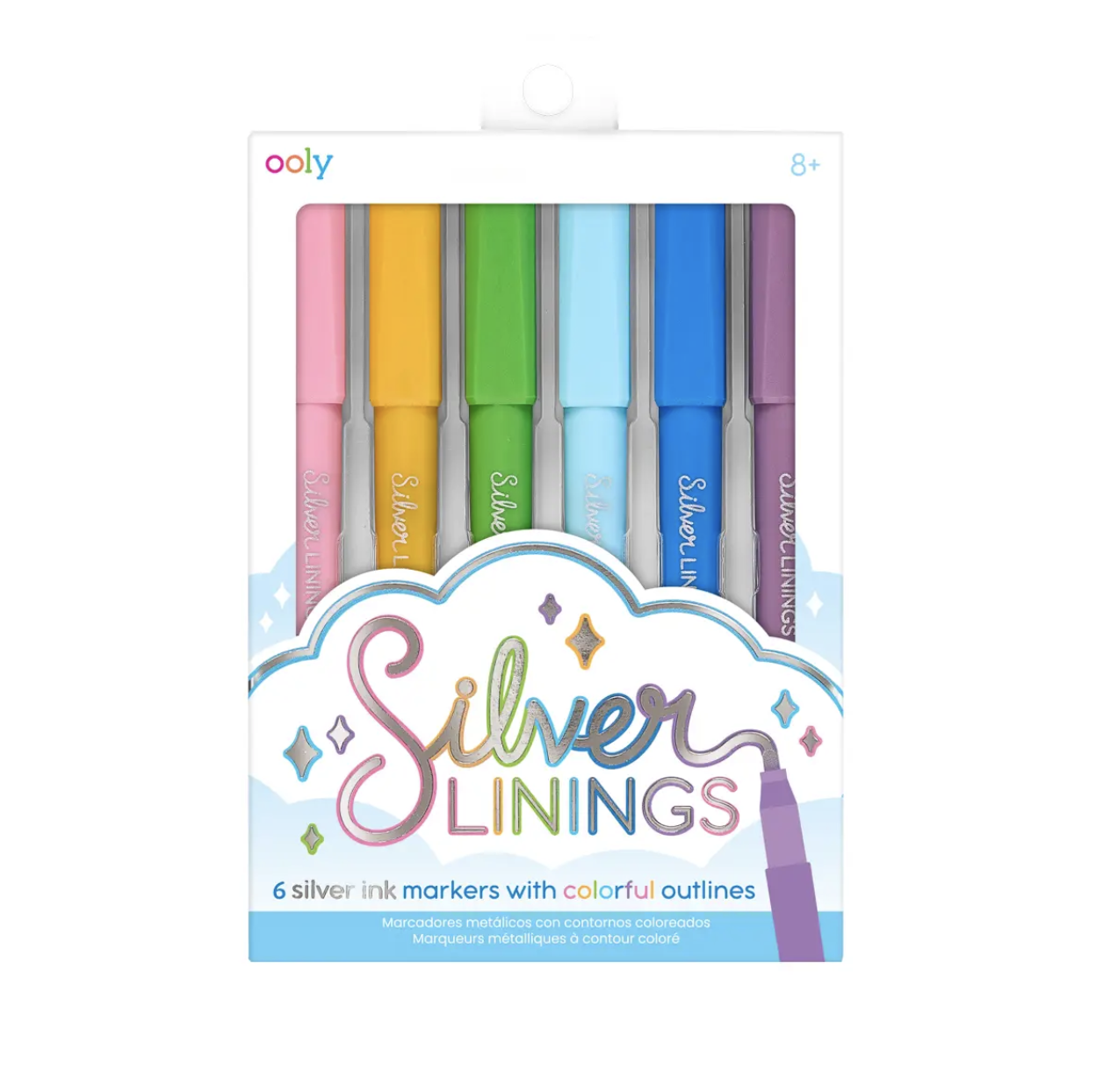 ooly ooly silver linings outline marker