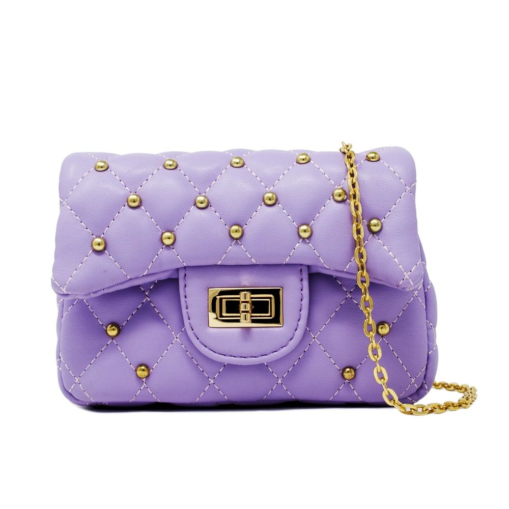 zomi gems zomi gems quilted stud handbag