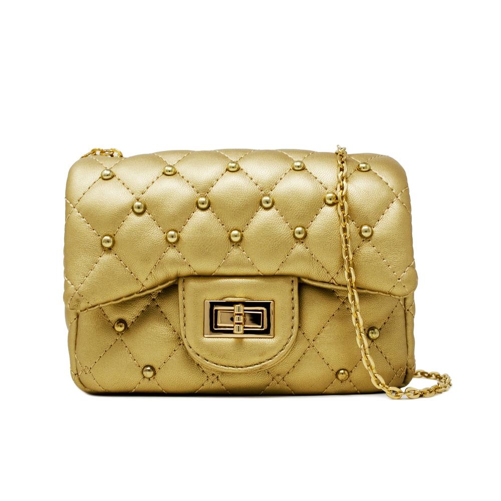zomi gems zomi gems quilted stud handbag
