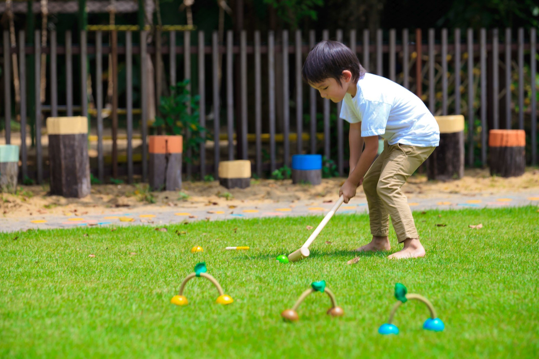 plan toys (faire) plantoys croquet, 3y+