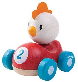 plan toys (faire) plantoys little racer, chicken 12m+