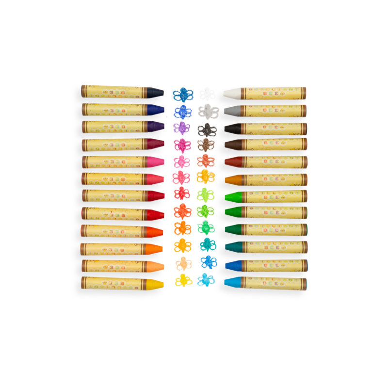 Ooly Brilliant Bee Crayons