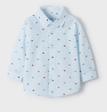 Mayoral mayoral graphic cars buttondown