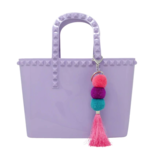 zomi gems zomi gems tiny jelly tote bag, lavender