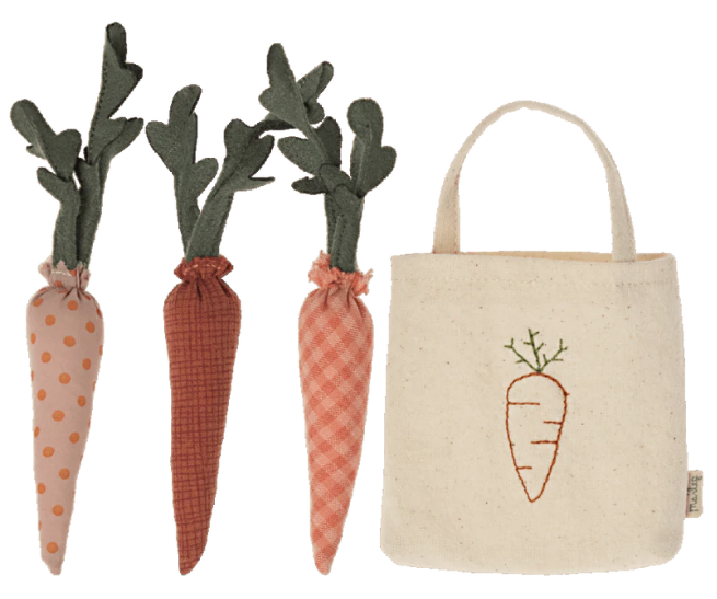 Maileg maileg carrots in shopping bag