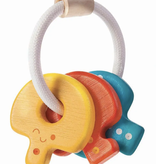 plan toys (faire) plantoys baby key rattle 4m+