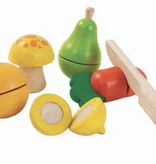 plan toys (faire) plantoys fruit and vegtable set 18m+