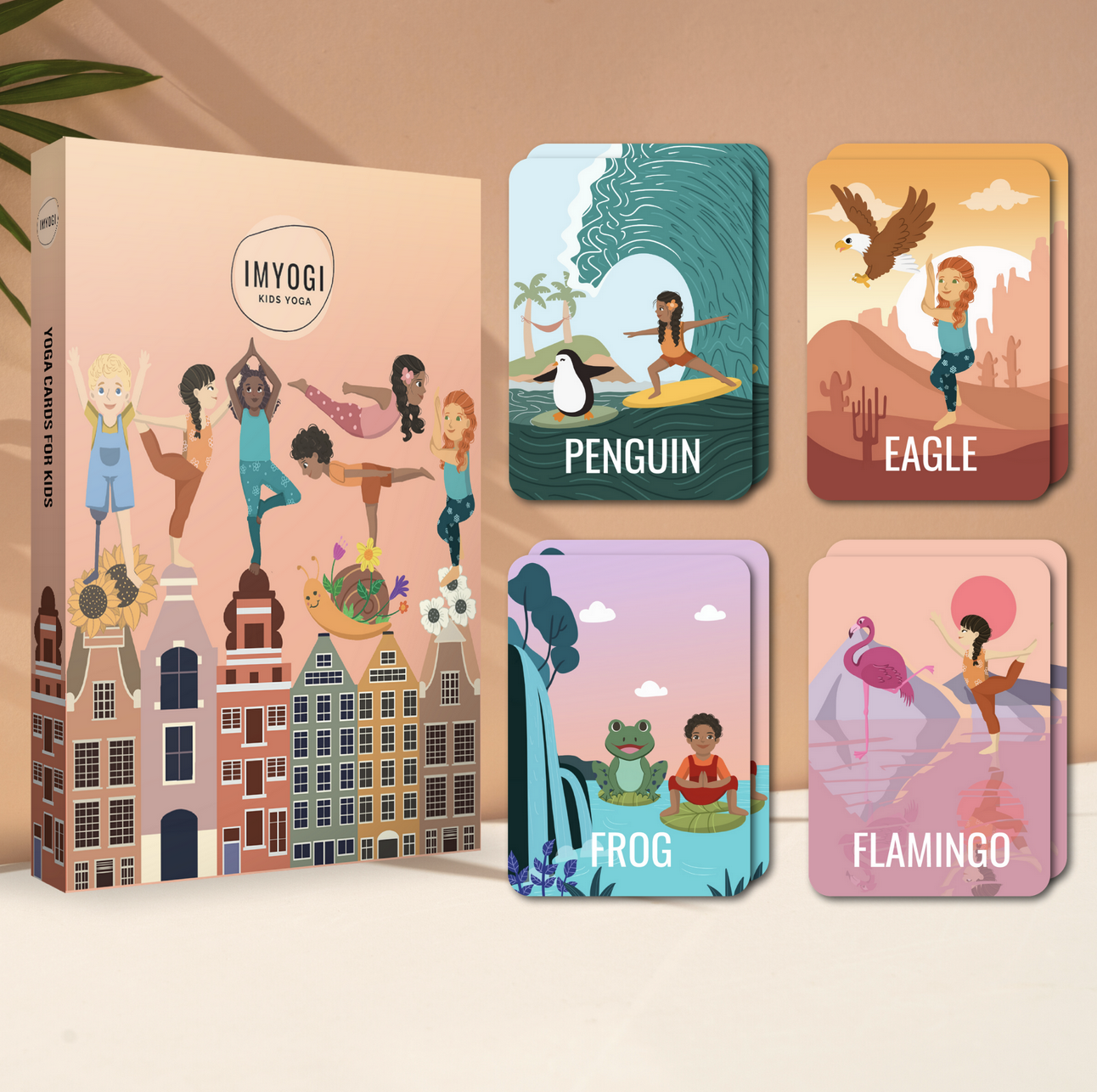 zzgc25 imyogi animal yoga cards