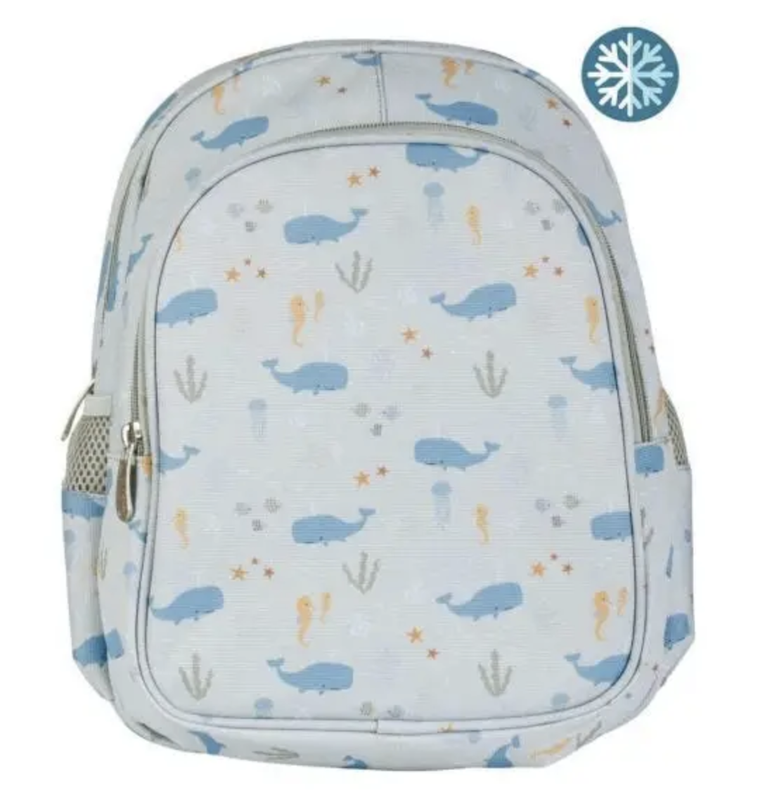 little lovely company backpack with insulated pocket