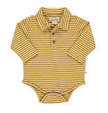 me & henry me & henry striped polo onesie (more colors)