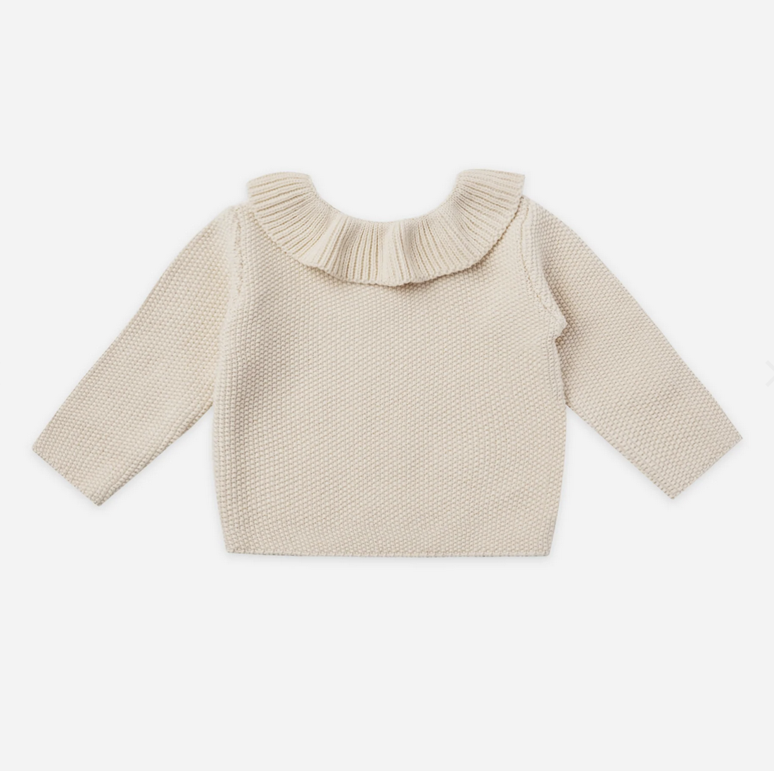 quincy mae quincy mae collared sweater