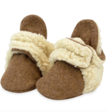 Zutano zutano fleece & furry booties